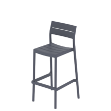 Capri Bar kültéri bárszék, sötétszürke