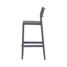 Capri Bar kültéri bárszék, sötétszürke