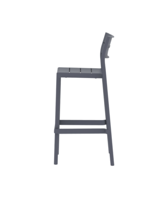Capri Bar kültéri bárszék, sötétszürke