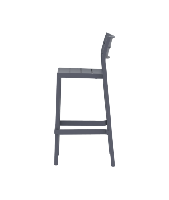 Capri Bar kültéri bárszék, sötétszürke