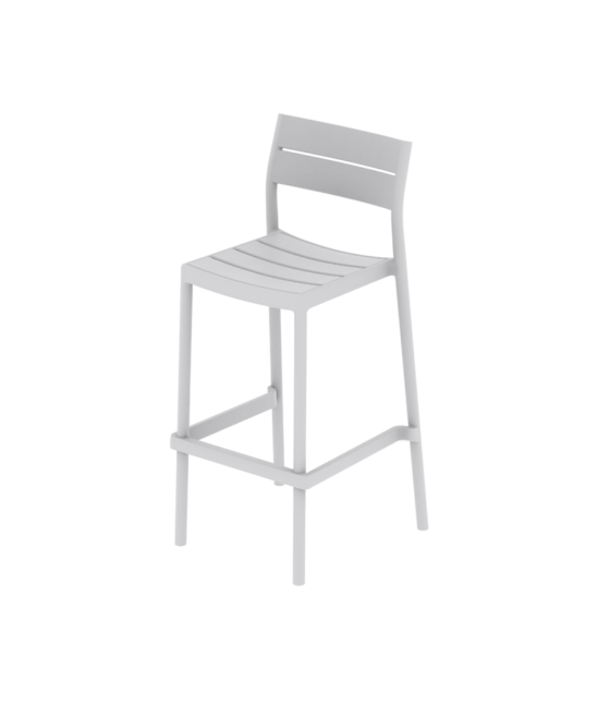Capri Bar kültéri bárszék, fehér