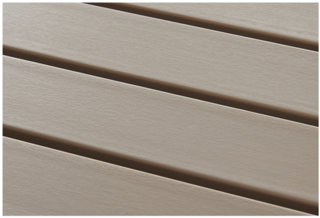 Terrazza kültéri asztal 80×80, bézs