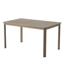 Terrazza kültéri asztal 140×85, bézs