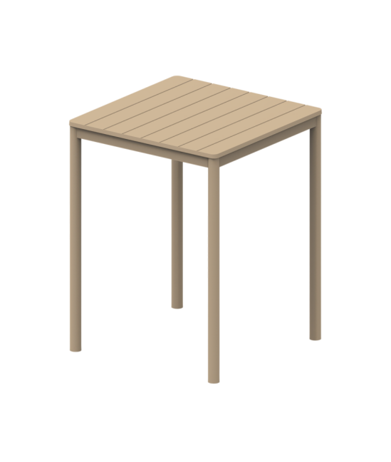 Terrazza Bar 80×80 bárasztal, bézs