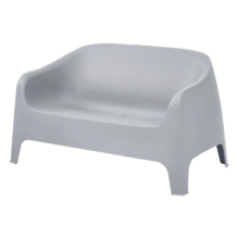 DUNA Bench 09 kültéri fotel, szürke