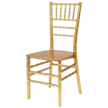 Esküvői szék: CHIAVARI TIFFANY arany C600