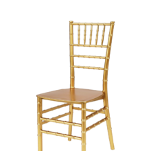Esküvői szék: CHIAVARI TIFFANY arany C600