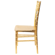 Esküvői szék: CHIAVARI TIFFANY arany C600