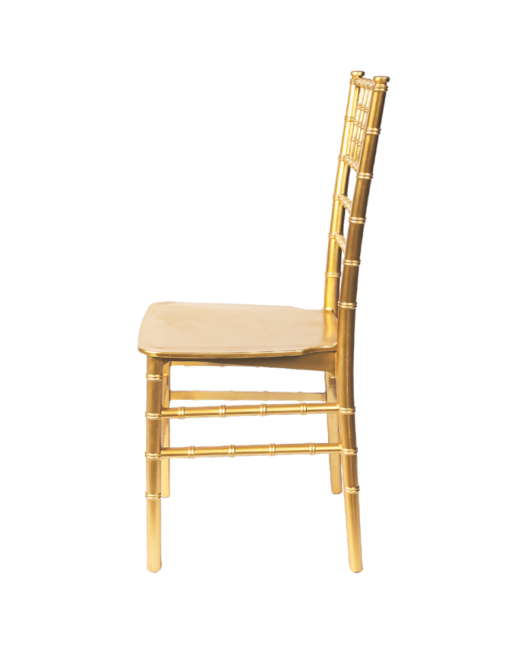 Esküvői szék: CHIAVARI TIFFANY arany C600
