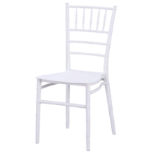 Esküvői szék: CHIAVARI TIFFANY SIMPLE fehér
