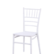 Esküvői szék: CHIAVARI TIFFANY SIMPLE fehér
