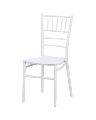 Esküvői szék: CHIAVARI TIFFANY SIMPLE fehér