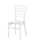 Esküvői szék: CHIAVARI TIFFANY SIMPLE fehér