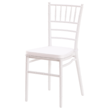 Esküvői szék: CHIAVARI TIFFANY SIMPLE fehér
