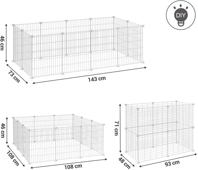 Összecsukható kisállat kifutó, LPI01W