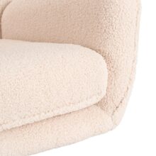 JACKSON hintafotel bézs bouclé
