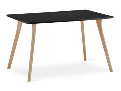 Étkezőasztal Monti 120×80 cm – fekete