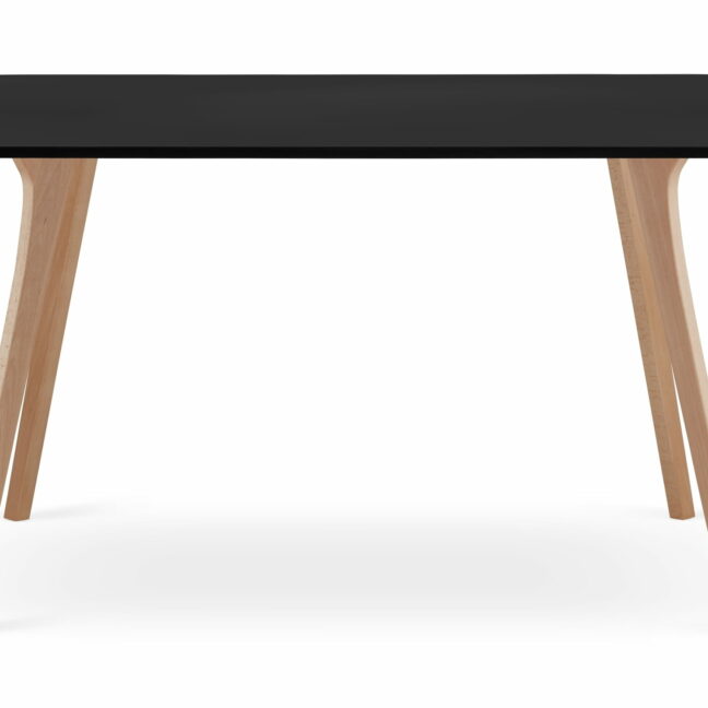 Étkezőasztal Monti 120×80 cm – fekete