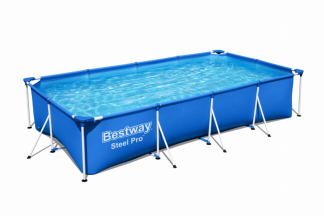 Medence szett Steel Pro 400x211x81cm 22in1