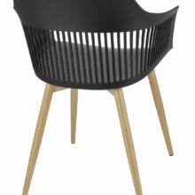 Kerti bútor szett CORNIDO – fekete