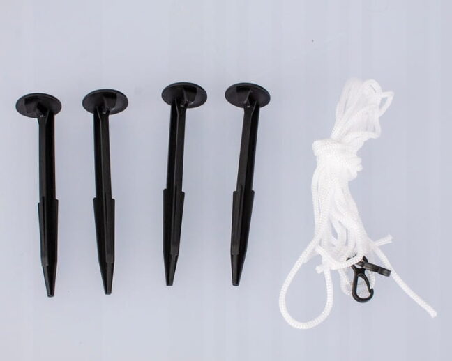 LED-es felfújható Mikulás 215 cm