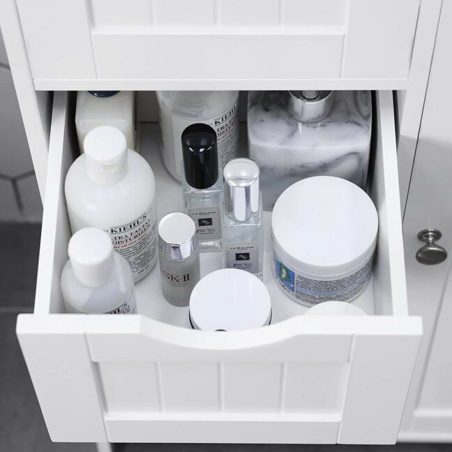 Fürdőszobai tárolószekrény – fehér