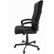 Állítható forgós irodai fotel COMFORT – fekete