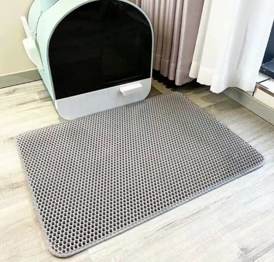 Macskaalom szőnyeg – szürke